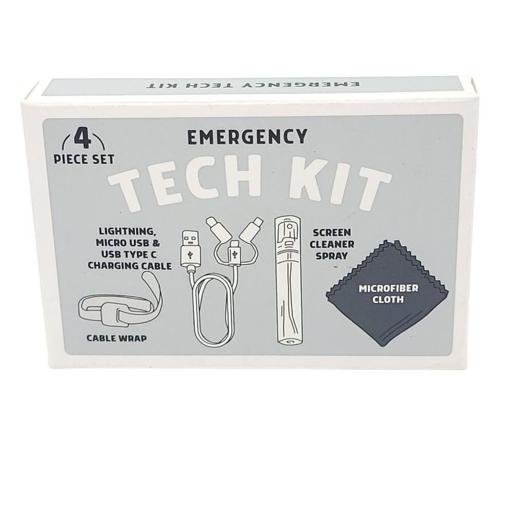 Kikkerland Emergency TechCare Kit Gift Christmas Smart Phones Tablets Electroni 
